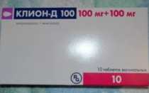 Свечи клион д