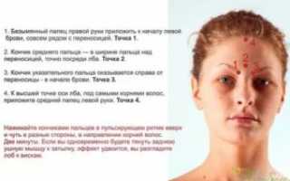 Пульсация над глазом левым, боль над левой бровью (начало брови)