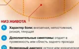 Тянет вечером низ живота