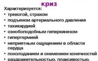 Симпато адреналовый криз
