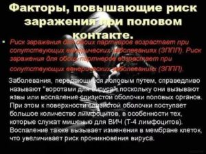 Вероятность заражениия ЗППП при мастурбации