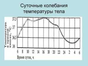 Колебания температуры тела