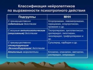 Альтернатива нейролептиков?