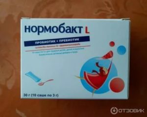 Сочетание смеси и нормобакта