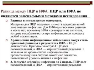 Анализ ифа инфекции положительный, пцр отрицательный