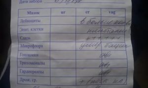 Постоянно плохой мазок