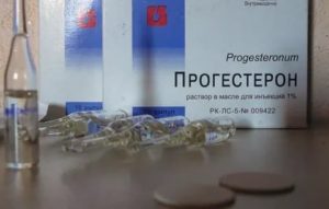 Укол прогестерона при задержке